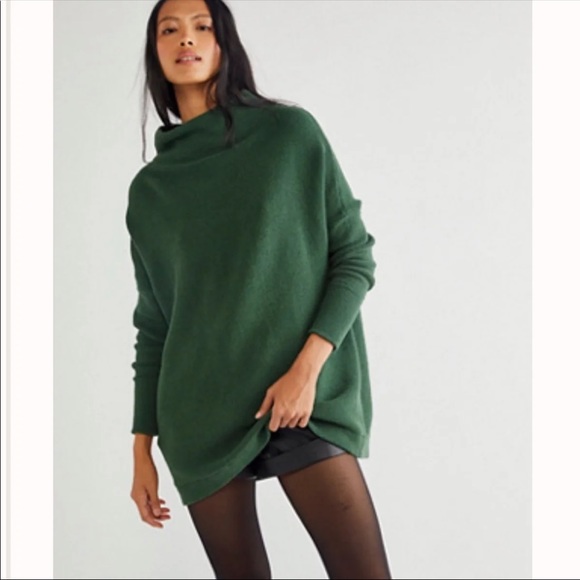 Free People Sweaters - Free People Ottoman Slouchy Tunic (Turtleneck/Cowl Sweater)